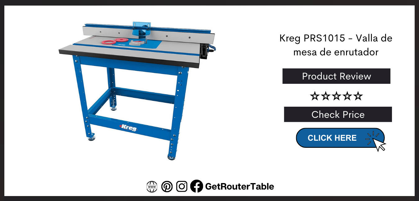 Kreg PRS1015 - Best Router Tables For The Money