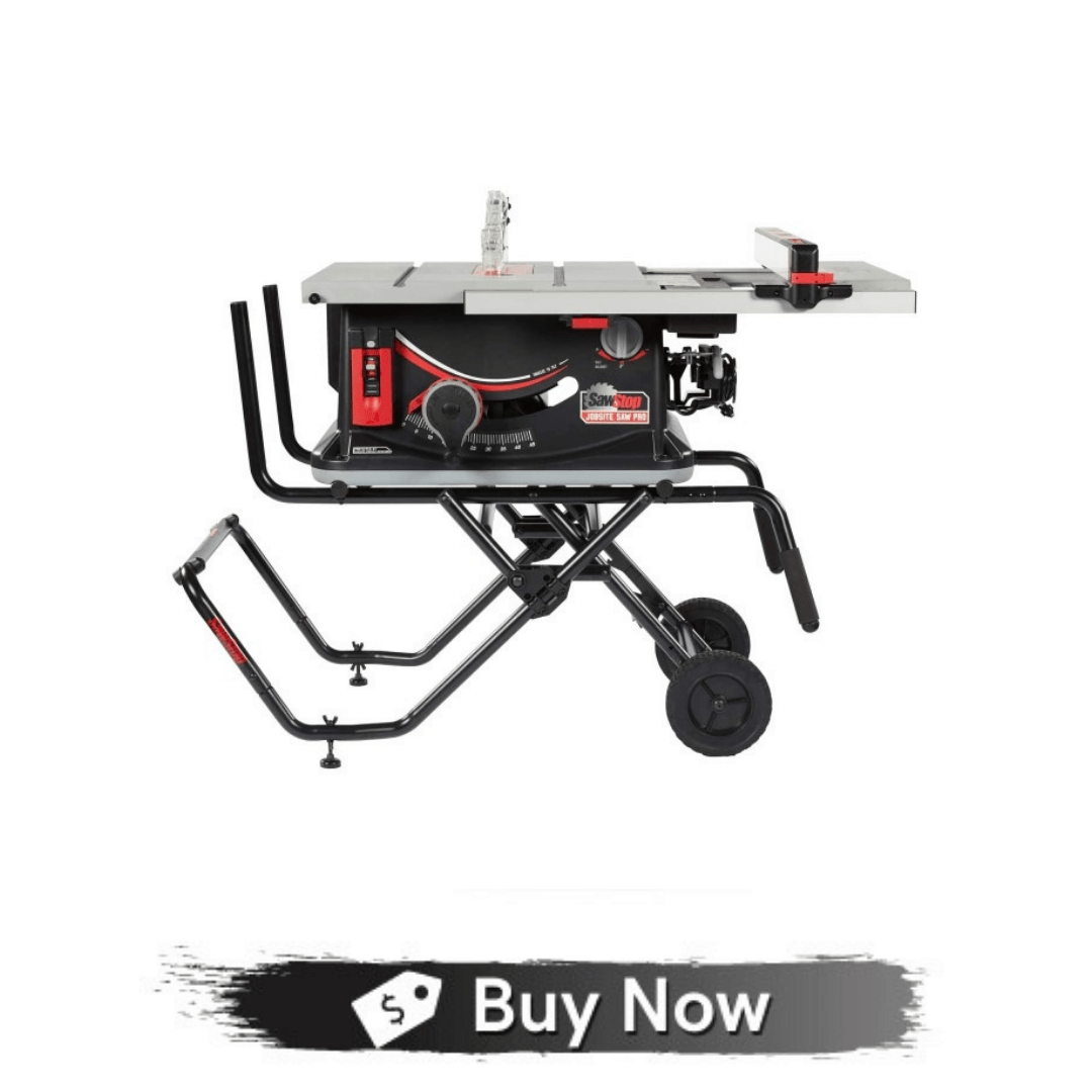 Sawstop JSS-120A60 10-Inch Jobsite Table Saw - Best Table Saws for Dado Cuts