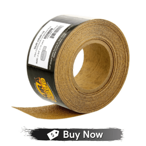 Dura Gold Premium 40 Grit Gold Longboard Continuous Roll