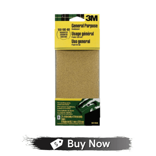3M General Purpose Sandpaper Sheets - Best Sandpapers and Grits
