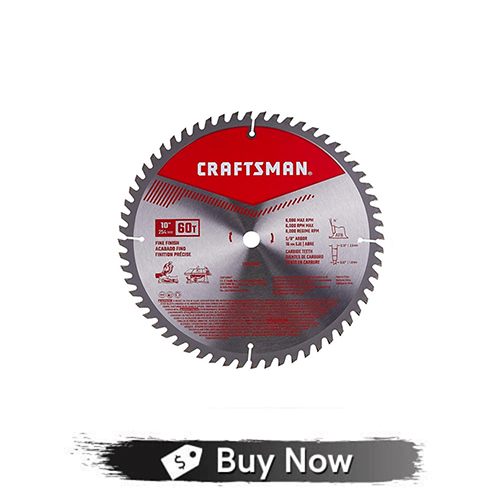 CRAFTSMAN CMAS210CMB 10 Inches Circular Saw Blade Combo Pack