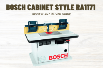 Bosch Cabinet Style Router Table RA1171 Review Img